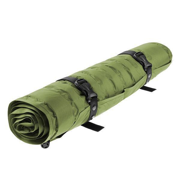 Термокаремат самонадувний вафельний Mil-Tec Oliv 183x53x2,5 см каремат 14420101 M1255551265 фото