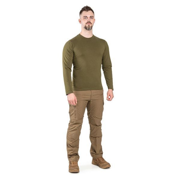 Футболка с длинным рукавом Mil-tec LANGARMSHIRT CO OLIV 11065001- A8993 фото