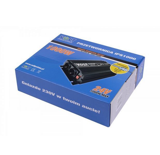 Перетворювач напруги інвертор Volt Polska IPS 1000 24/230 V (700/1000W) 3IPS100024 W2117 фото
