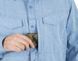 Сорочка тактична Helikon-Tex Defender Mk2 Gentleman melange light blue D/R KO-DGM-PO-6520Y P1237084 фото 6