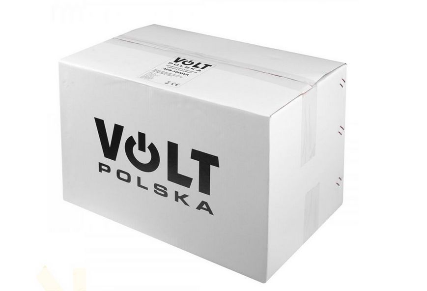 Стабілізатор напруги Volt Polska AVR 5000VA 8-11% 5AVR5000SE W2041 фото