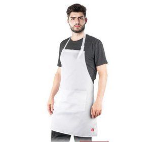 Фартук с регулировкой на шеи Reis FDIN 70x80 см (белый) M11495 фото