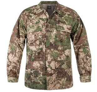 Кітель 100% бавовна толстовка військовий Mil-Tec Teesar BDU Rip-Stop Phantomleaf WASP I Z2 11843566- P123443 фото