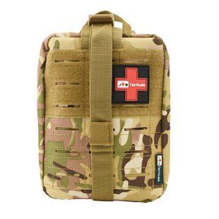 Аптечка першої допомоги JB Tacticals IFAK із системою лазерного різання MOLLE мультикам JB-BAG-0004-CAM A9133 фото