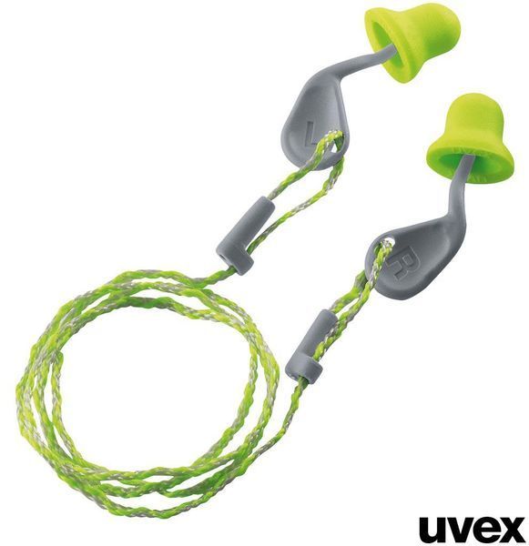Одноразовые беруши UVEX XACT-FIT со шнурком 26 дБ M1255616 фото