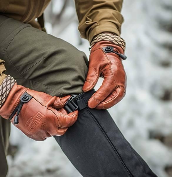Перчатки кожаные Helikon-Tex WOODCRAFTER RK-WCT-LE-30 M1255551848 фото