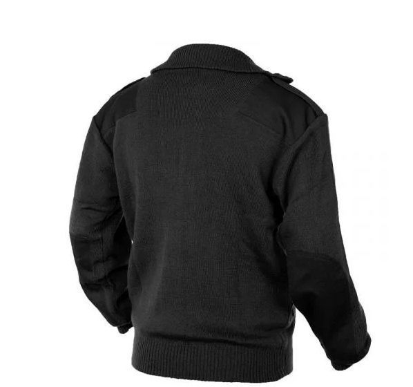 Свитер с молнией Mil-Tec STRICKJACKE 80/WO 20/PAN DK.BLAU 10820003- A8432 фото