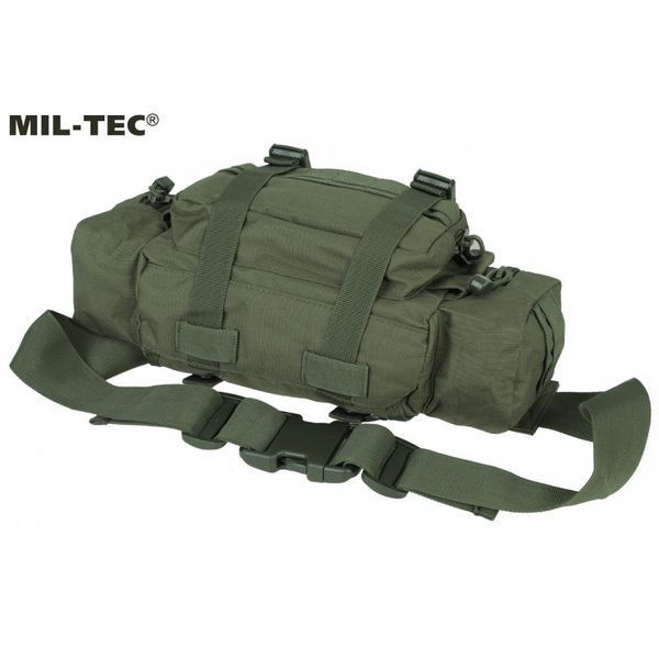 Сумка Mil-Tec Fanny Pack Olive 13510001 M1255551538 фото