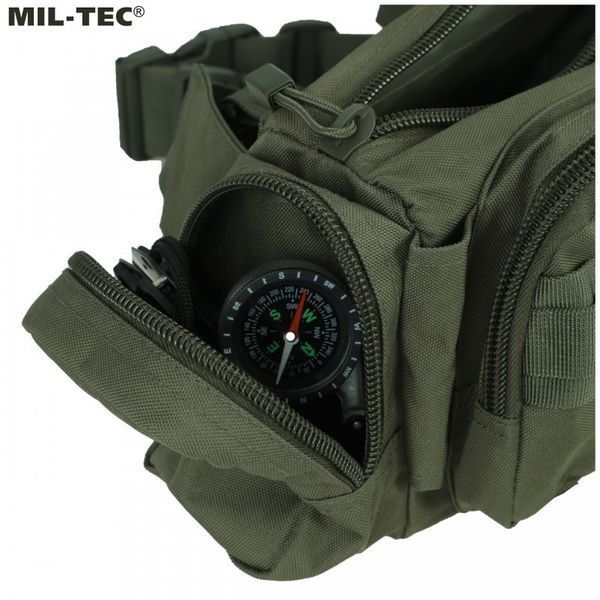 Сумка Mil-Tec Fanny Pack Olive 13510001 M1255551538 фото