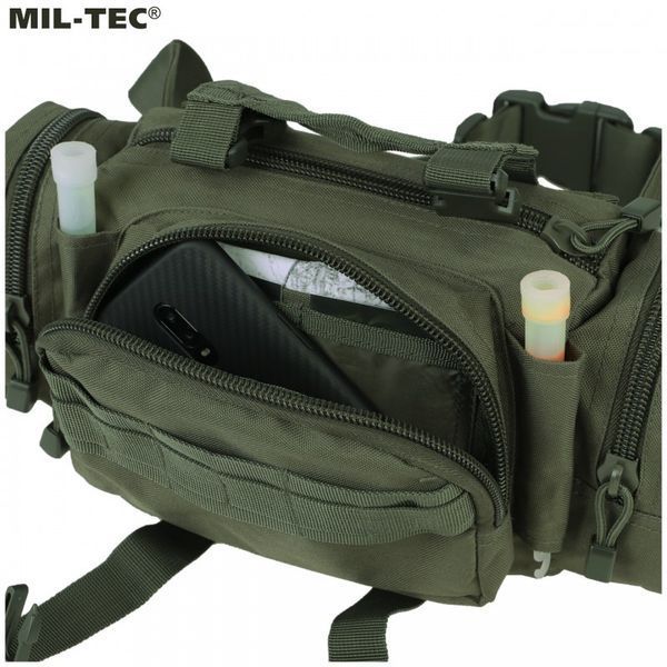 Сумка Mil-Tec Fanny Pack Olive 13510001 M1255551538 фото