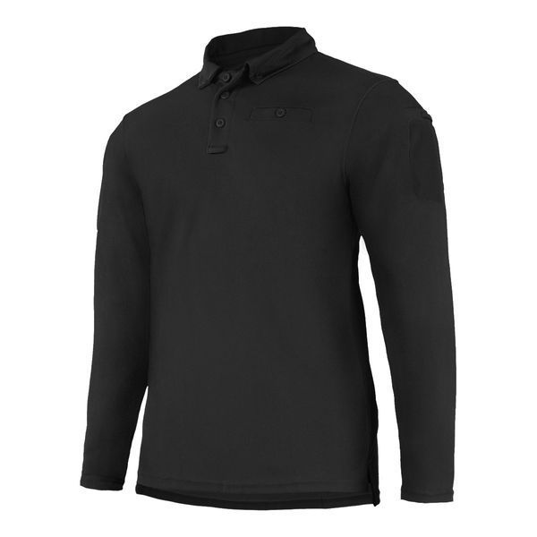 Сорочка поло Mil-Tec POLOSHIRT Quickdry Black D/R 10962002- M125555907 фото