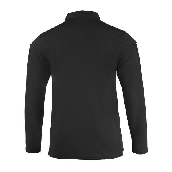 Сорочка поло Mil-Tec POLOSHIRT Quickdry Black D/R 10962002- M125555907 фото