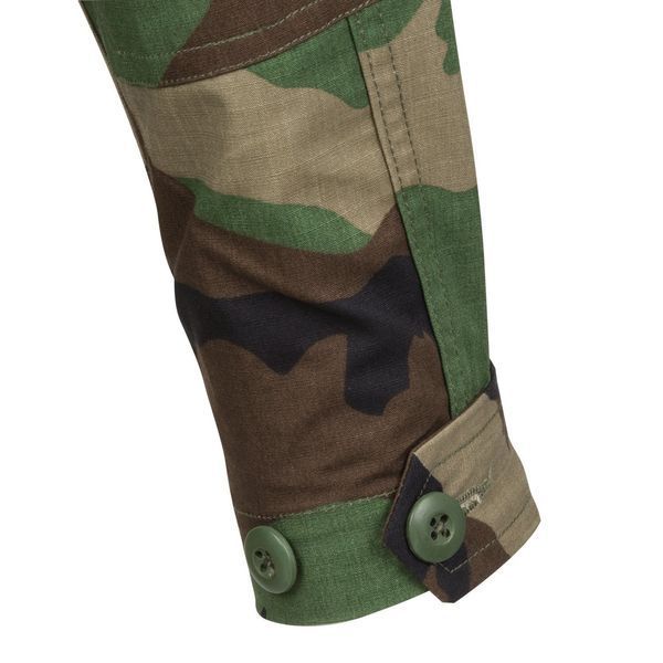Куртка-кабель Helikon-Tex BDU &mdash; POLYCOTTON RIPSTOP US Woodland BL-BDU-PR-03 M125555980 фото