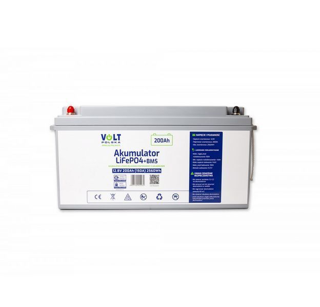 Акумулятор Volt Polska LiFePO4 12,8 V 200 Ah (150 A) + BMS W2266 фото