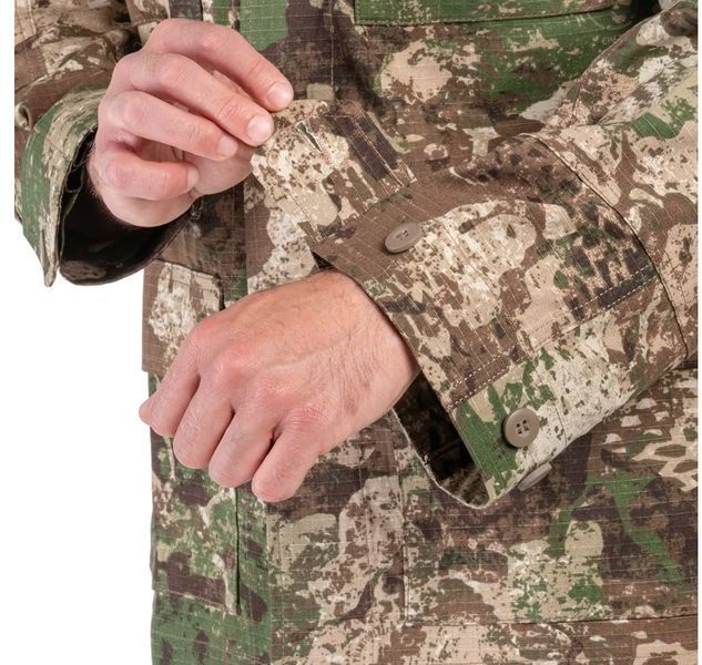 Кітель 100% бавовна толстовка військовий Mil-Tec Teesar BDU Rip-Stop Phantomleaf WASP I Z2 11843566- P123443 фото