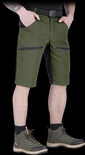 Шорты рабочие мужские REIS ADVENTURE HOBBER-TS KHB хаки-черный S A8047 фото