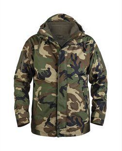 Куртка водонепроницаемая со съемной флисовой подкладкой Mil-Tec ECWCS Gen.II Woodland 10616020- P1236811 фото