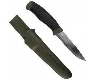 Ніж із неіржавкої сталі з піхвами Mora Moraakniv Companion MG 11827 Olive 15399101 P123550 фото