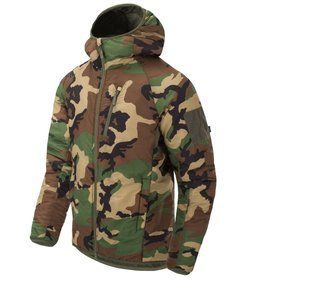 Куртка с капюшоном и компрессионным мешком Helikon-Tex Wolfhound Hoodie US Woodland KU-WLH-NL-03 P1237106 фото
