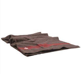 Ковдра вовняна швейцарська Mil-Tec 200Х140 см Brown 14428509- P123327 фото