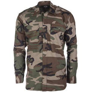 сорочка Mil-Tec Ripstop Woodland D/R 10915020- M125555881 фото