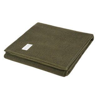 Одеяло шерстяное Mil-Tec US 225 x 165 см зелёное 14429501 A9937 фото