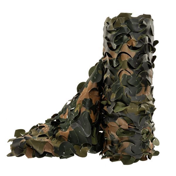 Сітка маскувальна Mil-Tec Basic Light 1,1x3 m Flecktarn 14461021- P1005 фото
