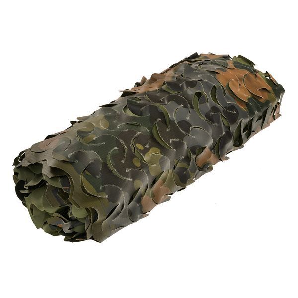 Сітка маскувальна Mil-Tec Basic Light 1,1x3 m Flecktarn 14461021- P1005 фото