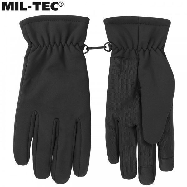 Перчатки Mil-Tec SOFTSHELL THINSULATE Black 12521302 M1255552013 фото