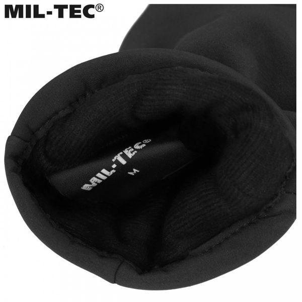 Перчатки Mil-Tec SOFTSHELL THINSULATE Black 12521302 M1255552013 фото