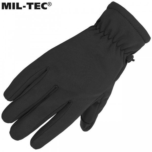Перчатки Mil-Tec SOFTSHELL THINSULATE Black 12521302 M1255552013 фото