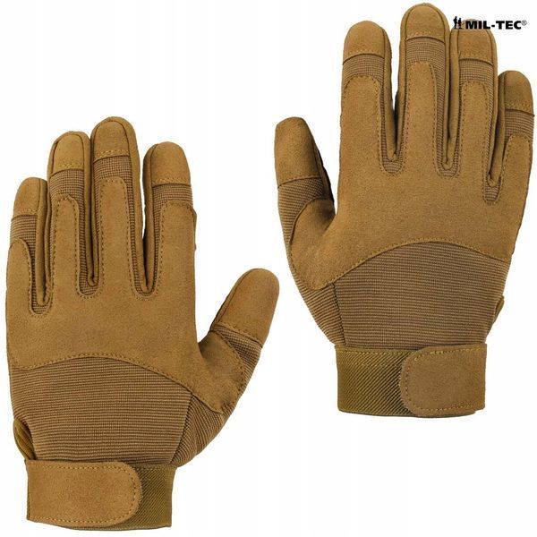 Рукавиці outdoor рукавички Mil-Tec ARMY Coyote 12521019 M125555634 фото
