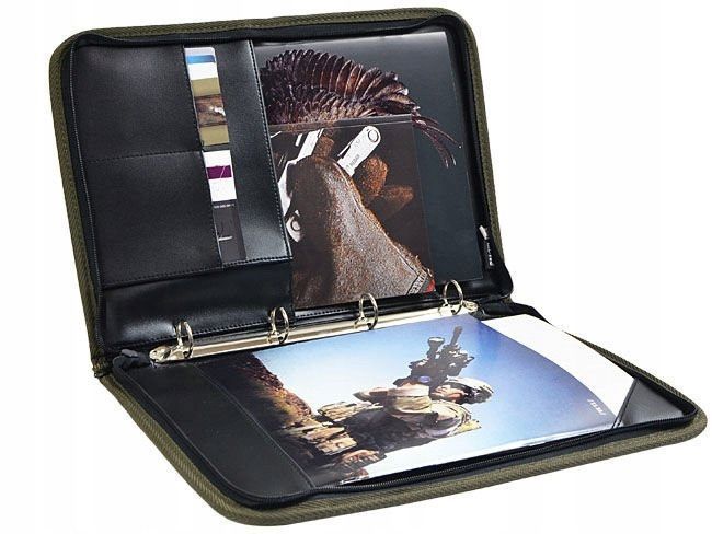 Папка для документів A4 Mil-Tec BW COMMANDER OLIV 15975001- P123496 фото