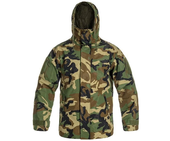 Куртка водонепроницаемая со съемной флисовой подкладкой Mil-Tec ECWCS Gen.II Woodland 10616020- P1236811 фото