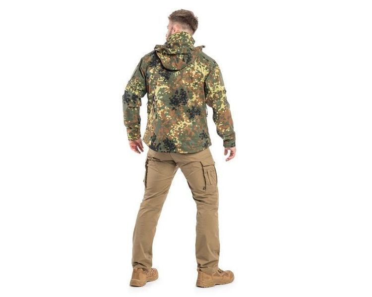 Куртка Softshell вітро-водо непроникна Mil-Tec Jacket SCU Flecktarn 10864021- P123429 фото