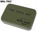 Комплект для разжигания костра Mil-Tec Fire Steel Set Olive 15275000- P123756951 фото 3