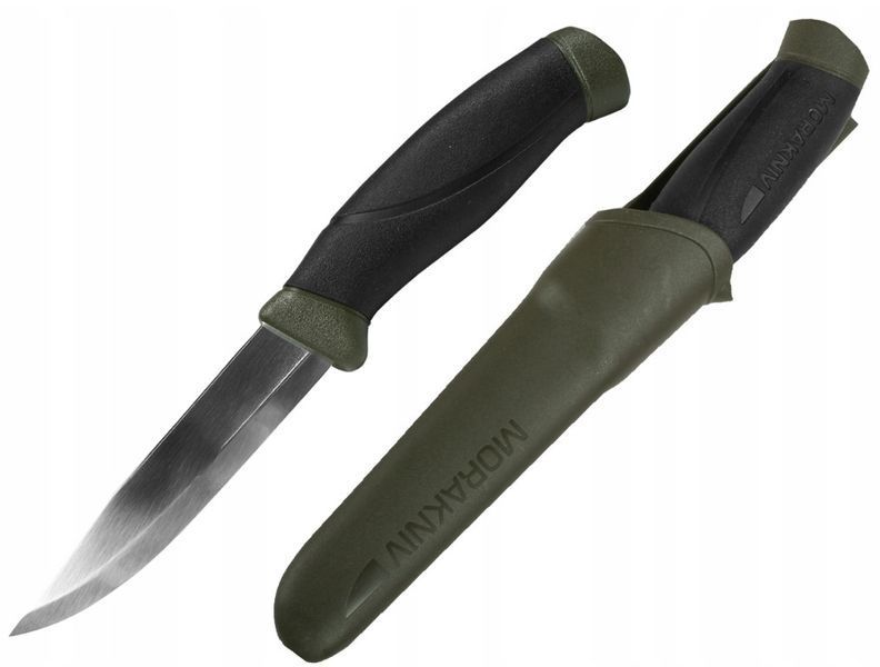 Ніж із неіржавкої сталі з піхвами Mora Moraakniv Companion MG 11827 Olive 15399101 P123550 фото