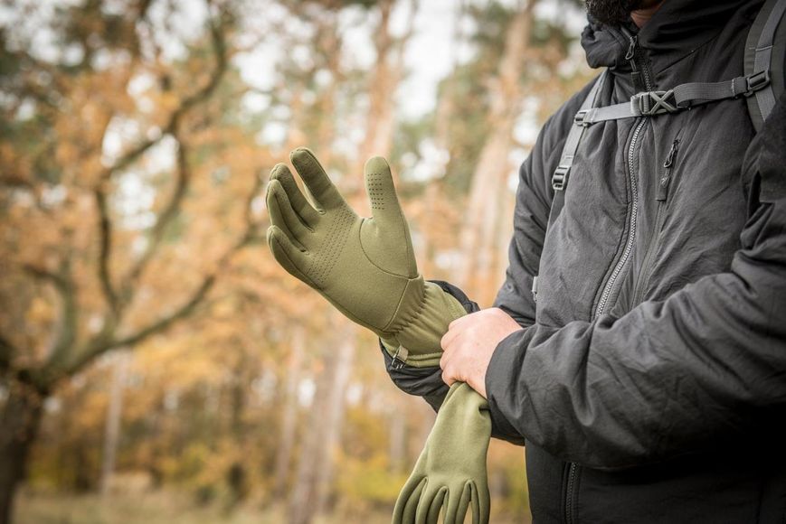 Перчатки Helikon-Tex Trekker Outback Gloves Olive Green RK-TKO-RP-02 M1255551216 фото