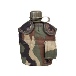 Фляга з кухлем Mil-Tec LC2 US Alice 1 л WOODLAND 14506020 P1255 фото
