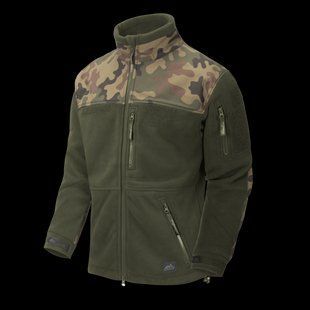 Флісова толстовка Helikon-Tex INFANTRY Olive Green/PL Woodland BL-INF-HF-18 M1255551487 фото