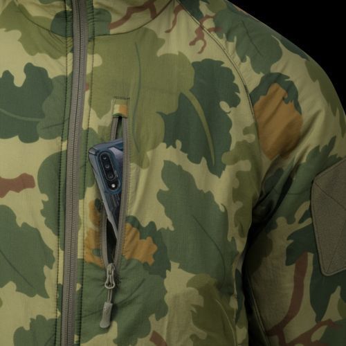 Куртка двухсторонняя Helikon-Tex Reversible Wolfhound Hoodie Windpack Mitchell Camo Leaf/Mitchell Camo Clouds P1237566 фото