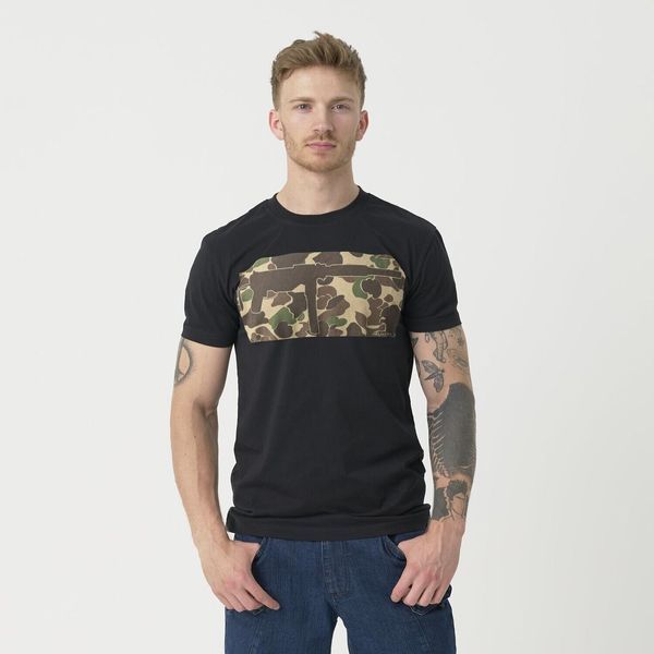 Футболка Helikon-Tex Grease Gun - Black/Duck Hunter TS-GGN-CO-01 A9610 фото