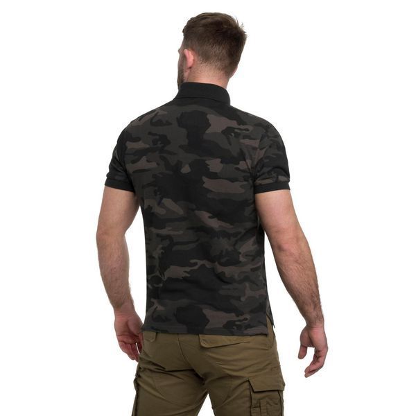 Футболка поло Mil-tec PREWASH CO.PIKEE DARK CAMO 10957080 P1631 фото