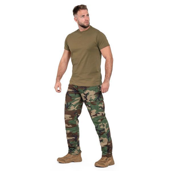 Футболка Mil-tec US STYLE OLIVE 11011001 M125555750 фото