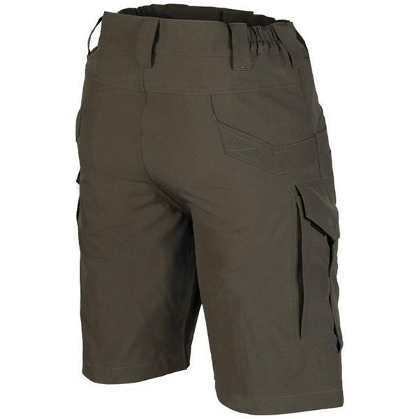 Шорти тактичні Mil-Tec Assault Elastic &mdash; Ranger Green 11404812 A9891 фото