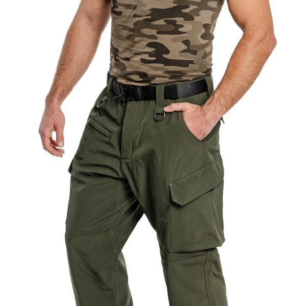 Брюки утепленные водонепроницаемые Mil-Tec Softshell Explorer Olive 11360001 P1339 фото