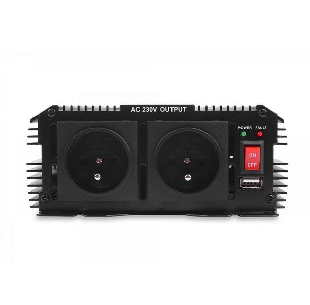 Перетворювач напруги Volt Polska IPS 1200 N 24/230 V (800/1200W) + USB 3IPS120024 W2119 фото