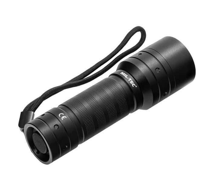 Фонарь MIL-TEC Mission 520 люмен Black 15153400 T00229 фото