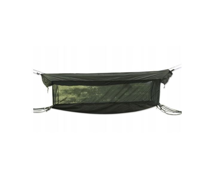 Гамак палатка с москитной сеткой Mil-Tec US JUNGLE CANVAS OLIVE 14441000- P123328 фото