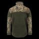 Флисовая толстовка Helikon-Tex INFANTRY Olive Green/PL Woodland BL-INF-HF-18 M1255551487 фото 3